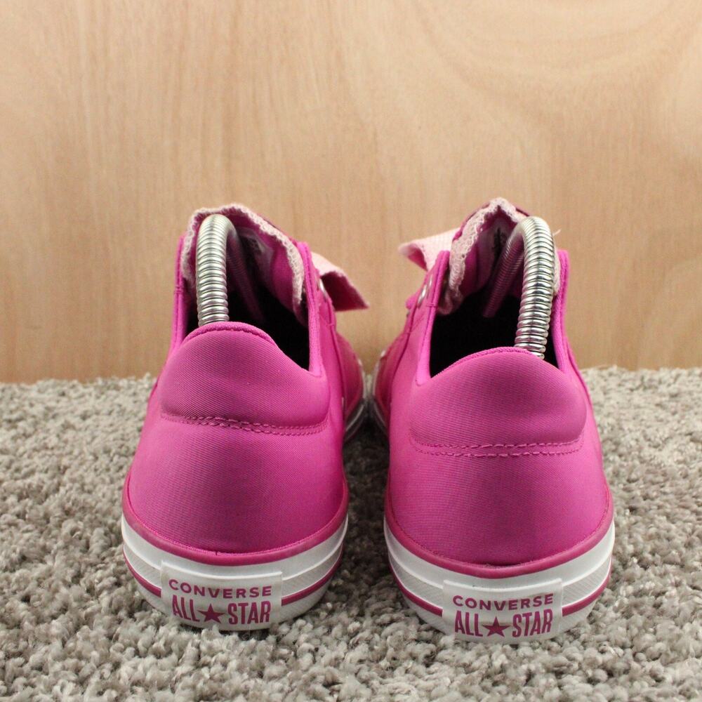 Converse Pink Sneakers Junior 6 Low Top Canvas Lace Up - Picture 8 of 12